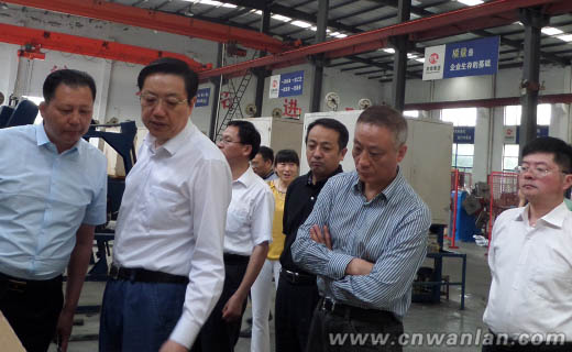 滁州市副市长杨东坡一行莅临jbo网址调研走访