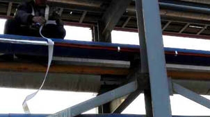 化学工业厂废水管道电伴热装置